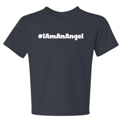 HA - I am an Angel YOUTH T Front Deco Thumbnail